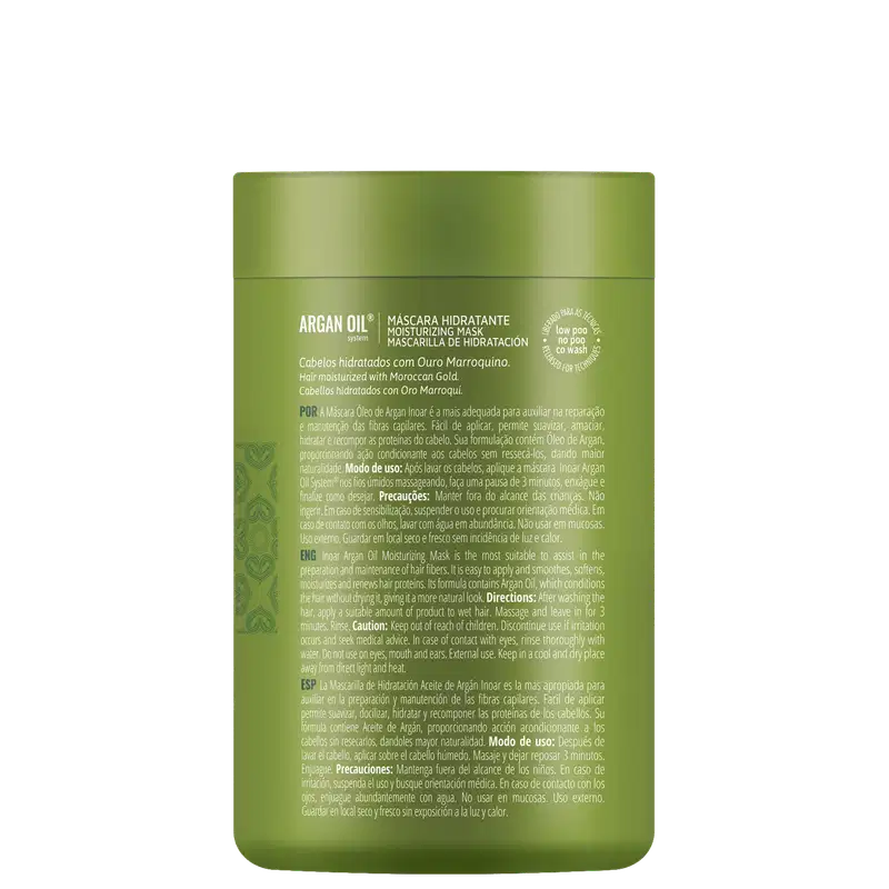 Inoar Argan Oil System - Máscara Capilar 1000g