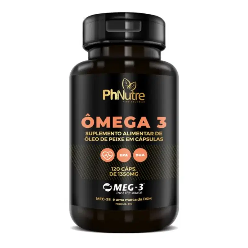Ômega 3 Phnutre 120 cápsulas
