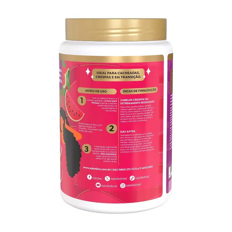Creme para Pentear Uva + Melancia Óleo de Tratamento Extraordinário 1kg