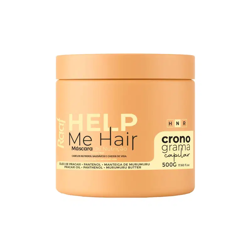 Máscara Capilar Help Me Hair Nutrição Raaf Cosmetics - 500g