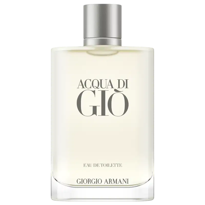 A imagem mostra o perfume importado masculino Acqua di Giò Pour Homme de Giorgio Armani.