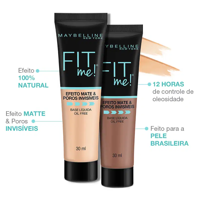 Maybelline Fit Me! Toque Matte + Fresh 110 - Base Líquida 35ml