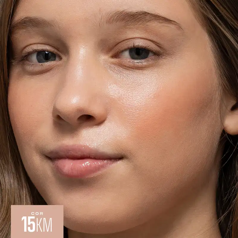 Pink Cheeks Pink Stick 15KM FPS 90 - Protetor Solar com Cor 14g