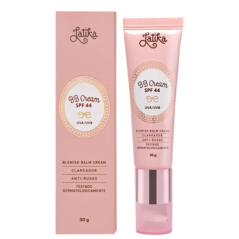 Latika Whitening FPS 44 Bege Claro - BB Cream 30g