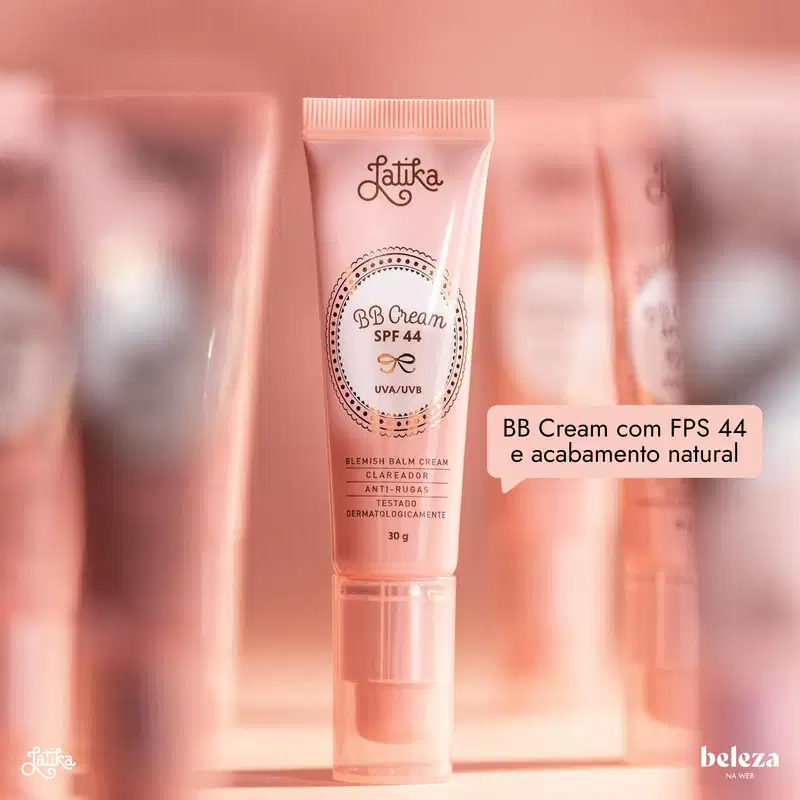 Latika Whitening FPS 44 Bege Claro - BB Cream 30g