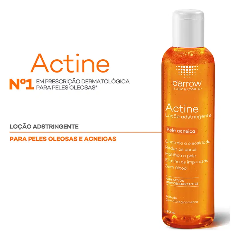 Darrow Actine Pele Acneica - Adstringente Facial 190ml