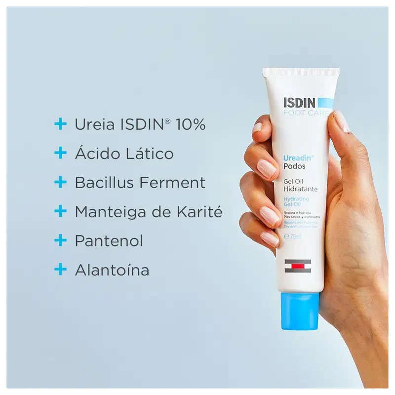 ISDIN Ureadin Podos - Óleo Gel Hidratante para os Pés 80,25g