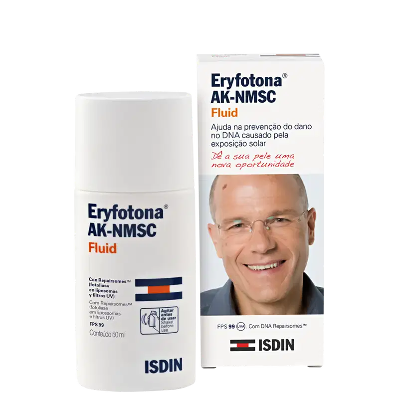ISDIN Eryfotona AK-NMSC Fluid FPS 99 - Protetor Solar Facial 50ml
