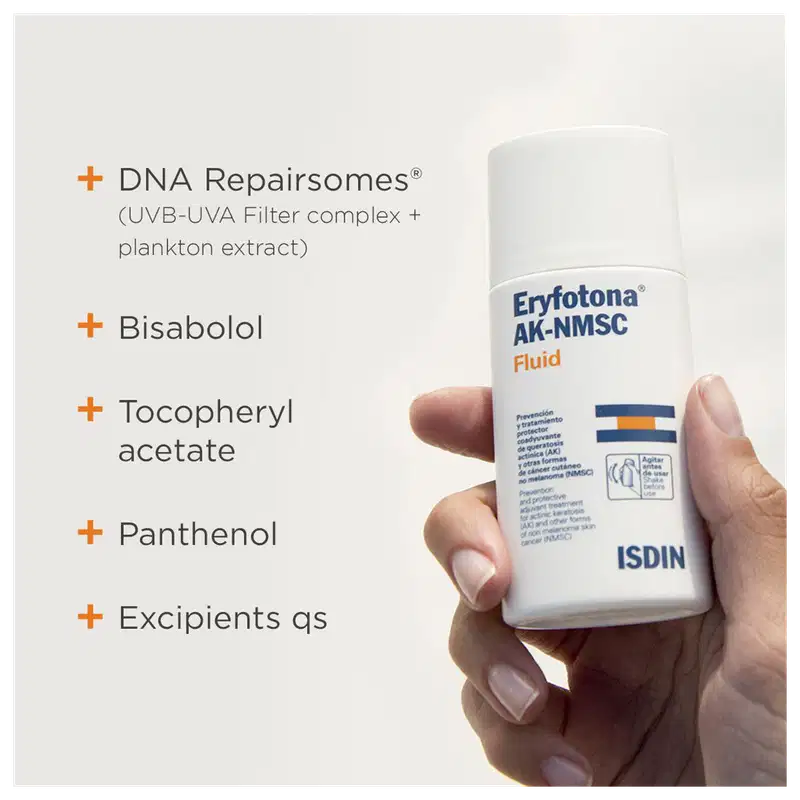 ISDIN Eryfotona AK-NMSC Fluid FPS 99 - Protetor Solar Facial 50ml