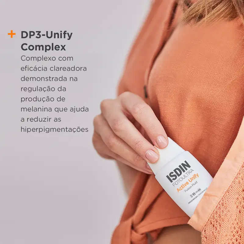 ISDIN Foto Ultra Active Unify FPS 99 - Protetor Solar Facial 50ml
