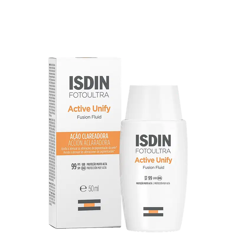ISDIN Foto Ultra Active Unify FPS 99 - Protetor Solar Facial 50ml