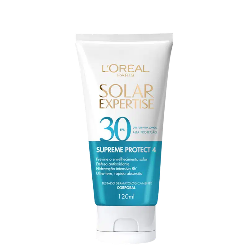 L'Oréal Paris Solar Expertise Supreme Protect 4 FPS 30 - Protetor Solar Corporal 120ml