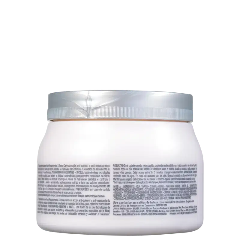 L'Oréal Professionnel X-Tenso Care Pro-Keratine + Incell - Máscara de Reconstrução 500ml