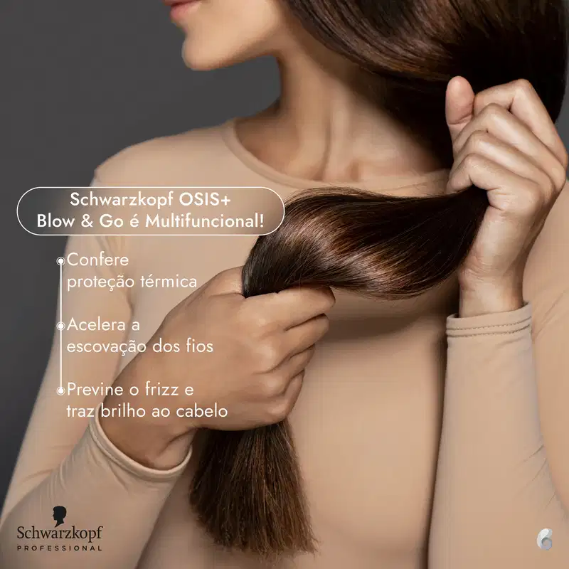 Schwarzkopf OSIS+ Blow & Go - Spray Protetor Térmico 200ml