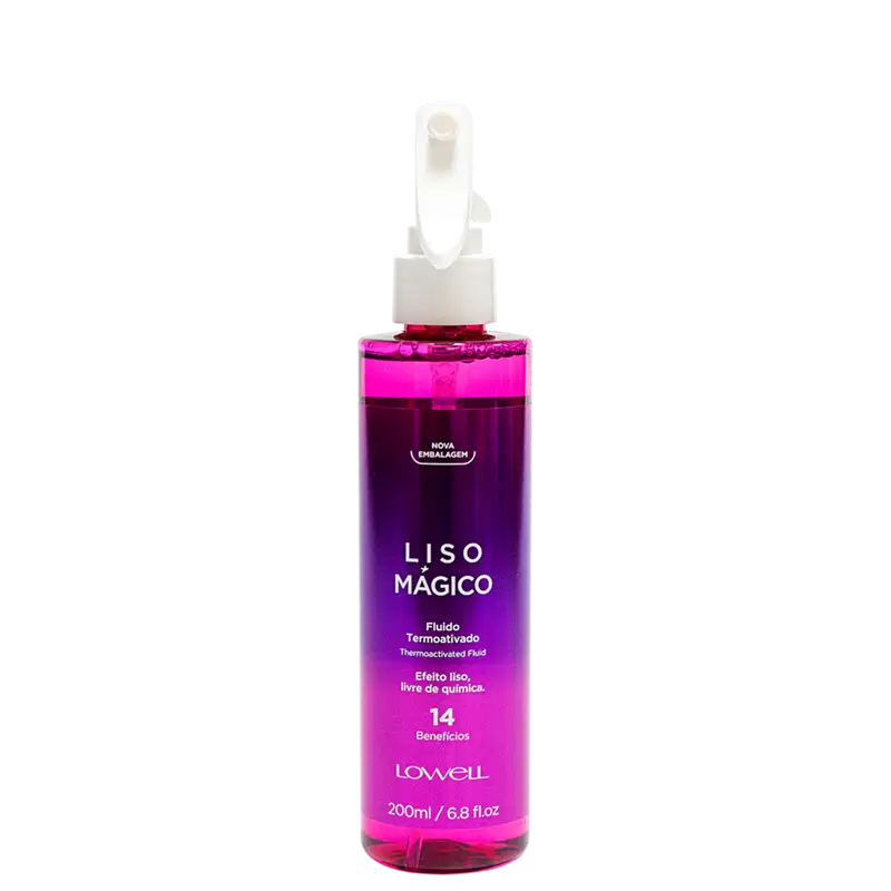 Lowell Liso Mágico - Fluido Termoativado 200ml
