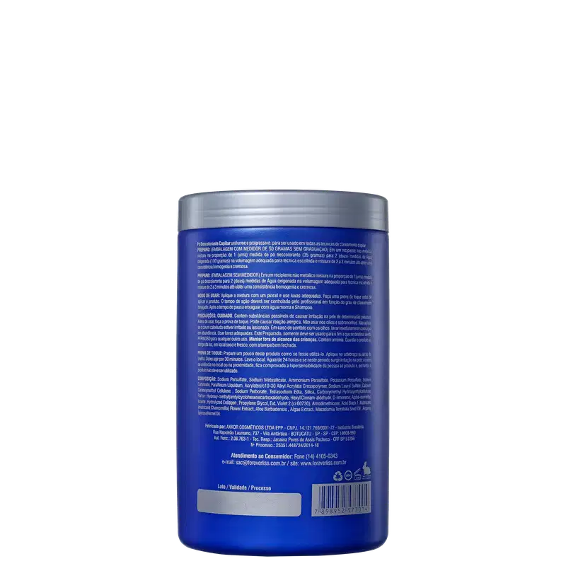 Forever Liss Professional Power Blond Platinum - Pó Descolorante 450g