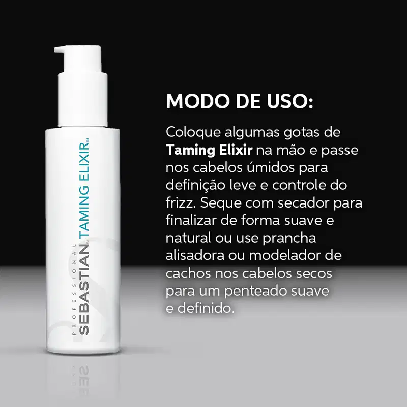 Sebastian Professional Flow Taming Elixir - Sérum Capilar 140ml