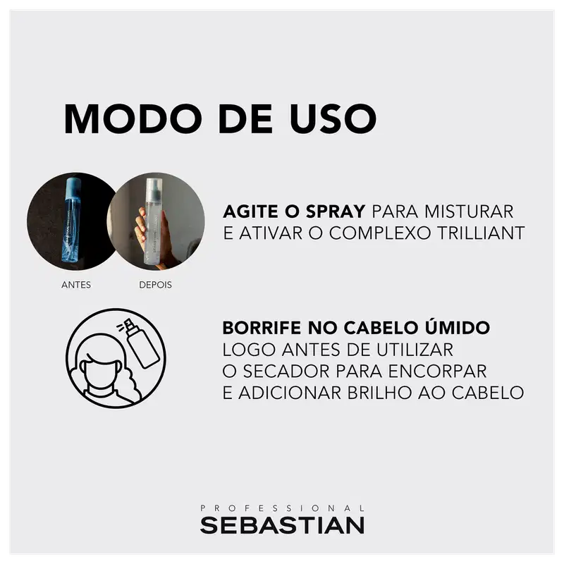 Sebastian Professional Trilliant - Protetor Térmico 150ml