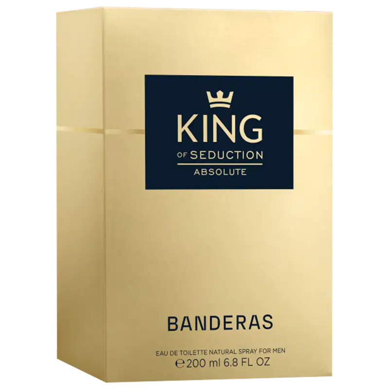 King of Seduction Absolute Banderas Eau de Toilette - Perfume Masculino 200ml