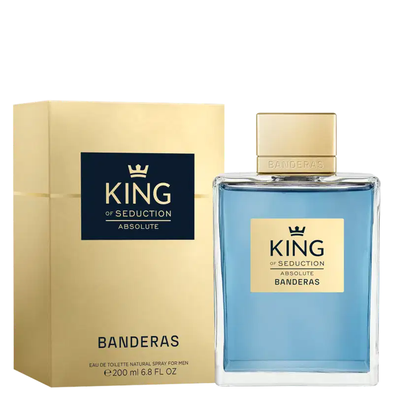King of Seduction Absolute Banderas Eau de Toilette - Perfume Masculino 200ml