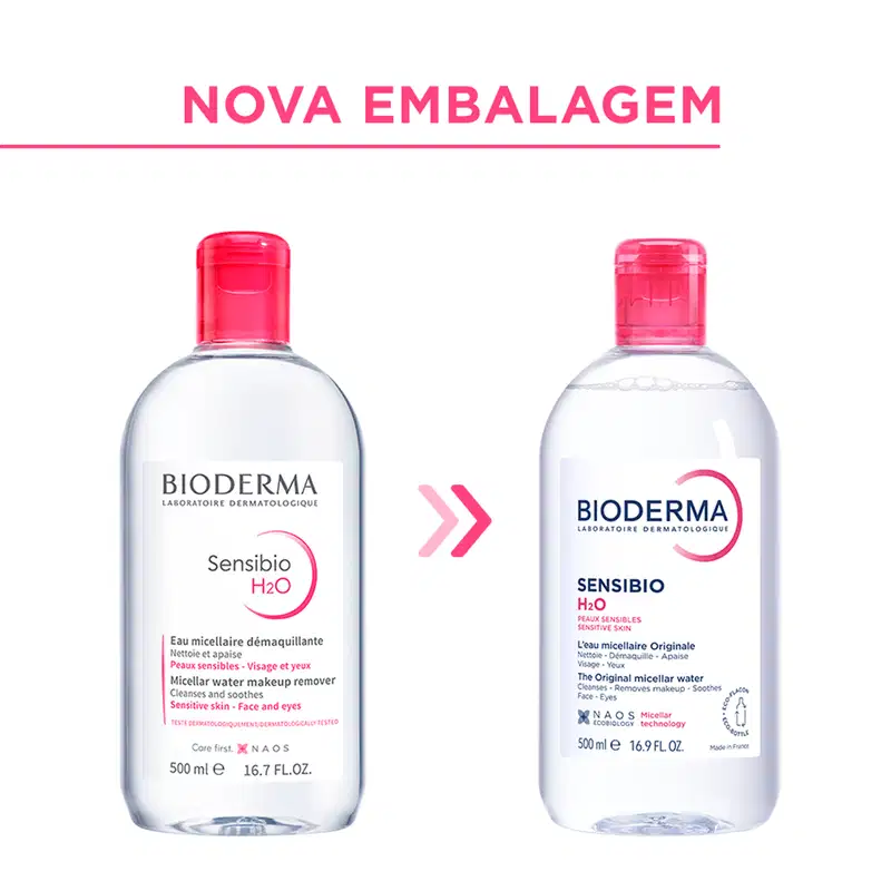 Bioderma Sensibio H2O - Água Micelar Calmante 500ml