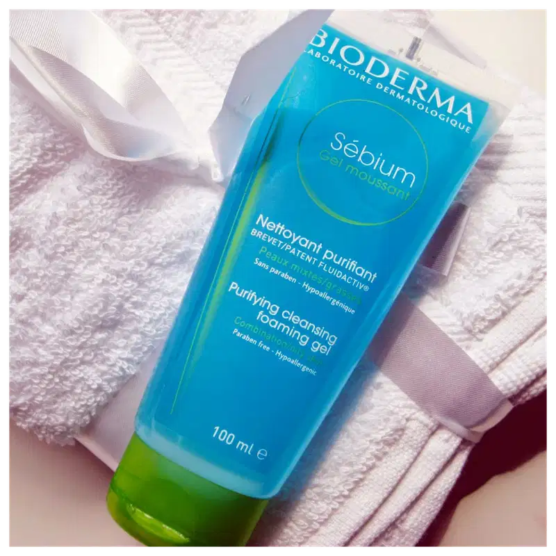 Bioderma Sébium Gel Moussant - Gel de Limpeza Antioleosidade de Alta Tolerância 100ml