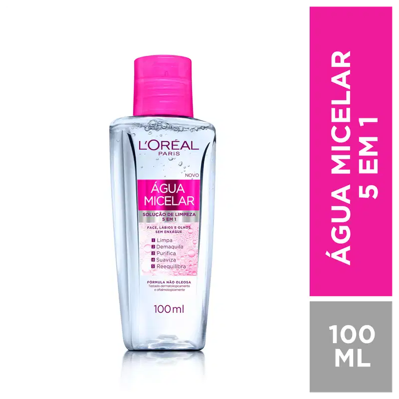 L'Oréal Paris Dermo Expertise Solução de Limpeza 5 em 1 - Água Micelar 100ml