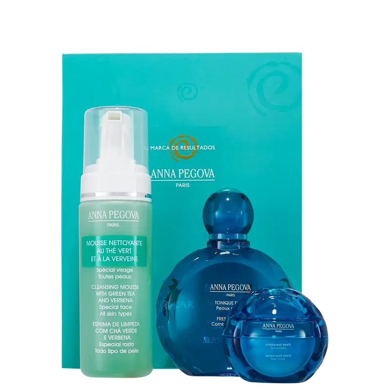 Kit Anna Pegova LTH Full Size Para Peles Mistas (3 Produtos)
