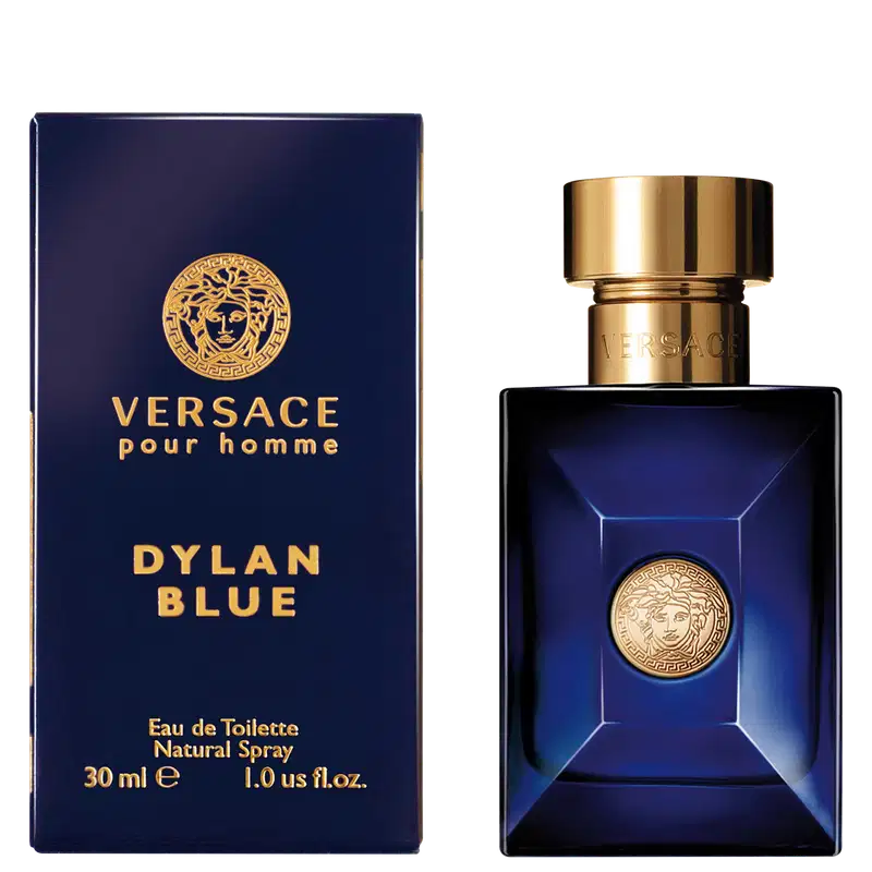 Dylan Blue Pour Homme Versace Eau de Toilette - Perfume Masculino 30ml