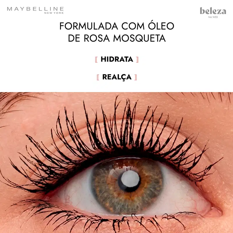 FORMULADA COM ÓLEO DE ROSA MOSQUETA. HIDRATA. REALÇA.