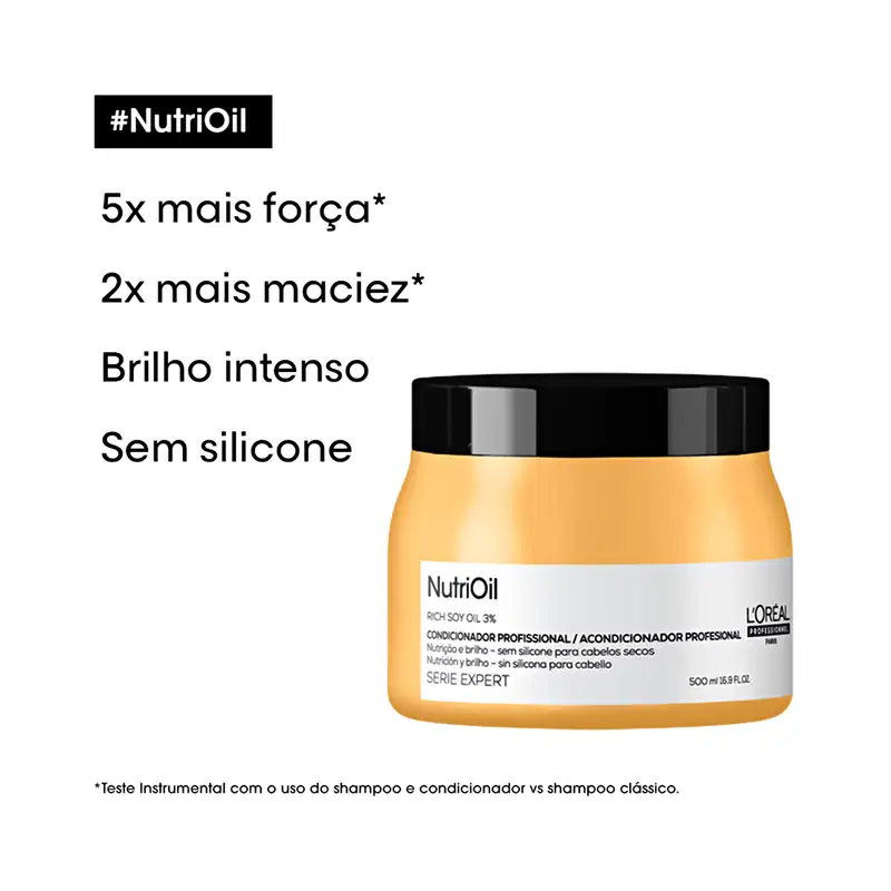 L'Oréal Professionnel NutriOil - Máscara Capilar 500ml