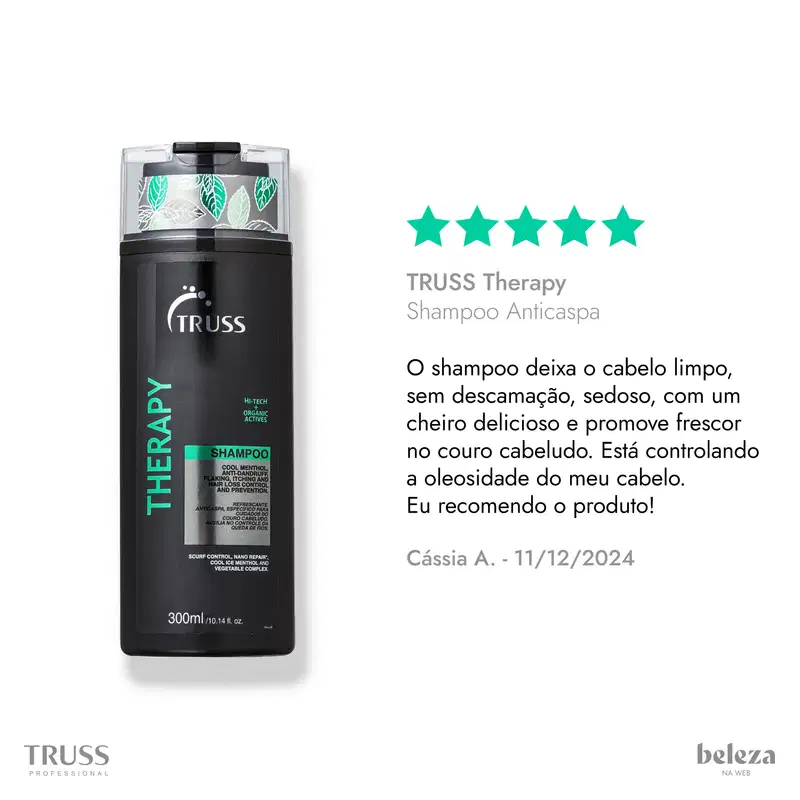 TRUSS Therapy - Shampoo Anticaspa 300ml