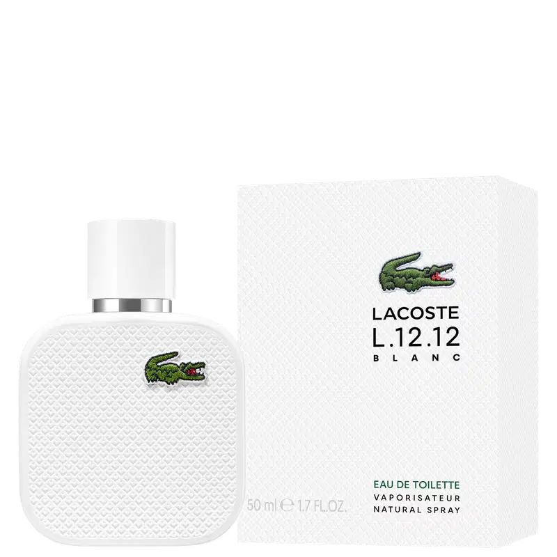 A imagem mostra o frasco do perfume ao lado da embalagem, em fundo branco.