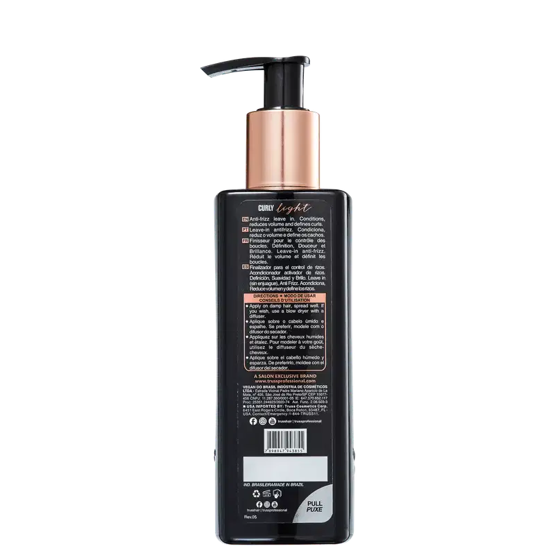 Curly Light - Ativador de Cachos 250ml