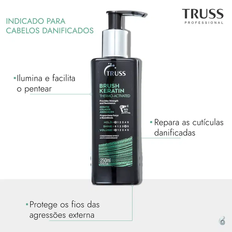 Truss Brush Keratin - Leave-in 250ml