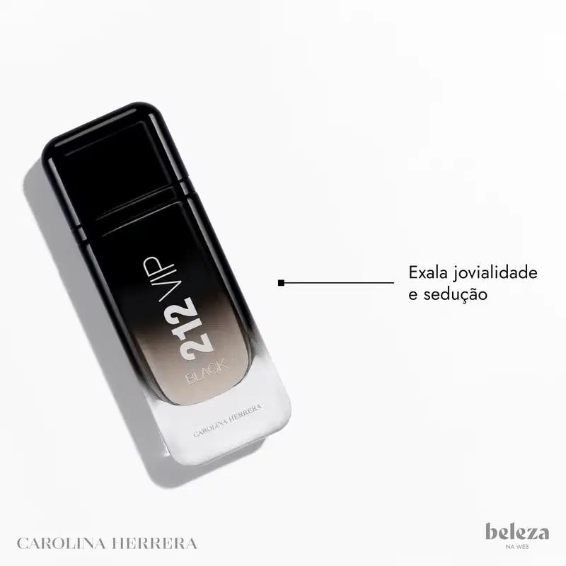 212 VIP Black Carolina Herrera Eau de Parfum - Perfume Masculino 50ml