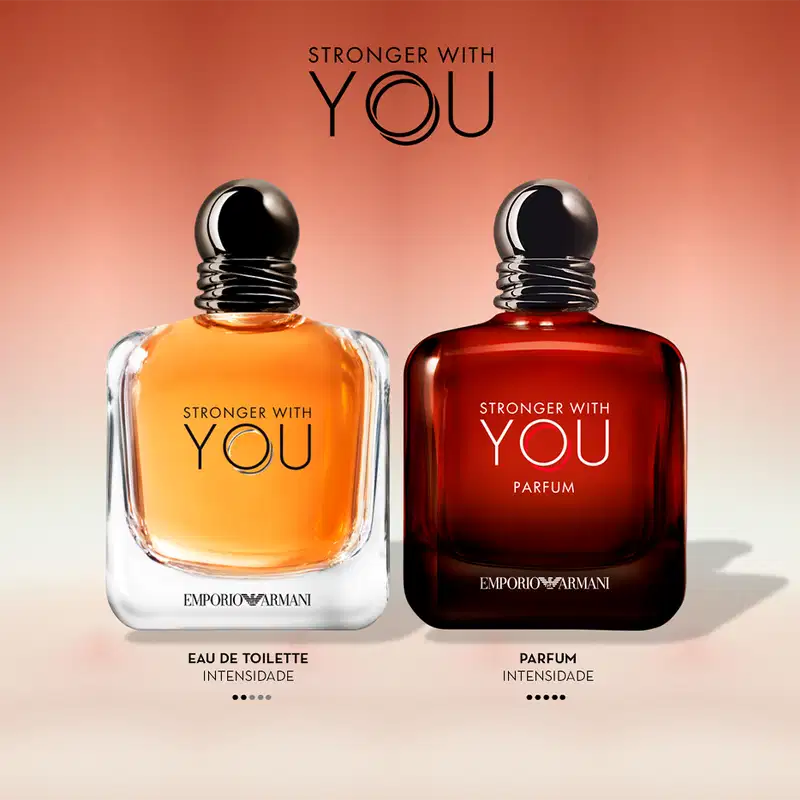 Stronger With You Giorgio Armani Eau de Toilette - Perfume Masculino 100ml