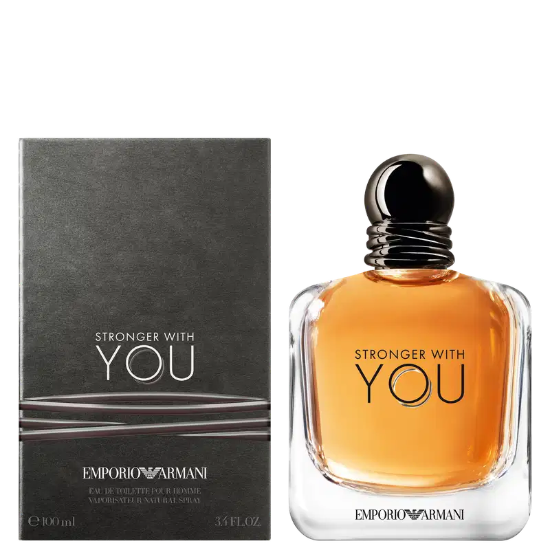 Stronger With You Giorgio Armani Eau de Toilette - Perfume Masculino 100ml