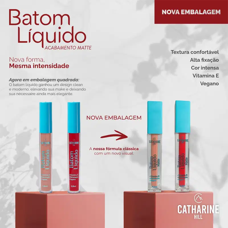 Catharine Hill Hemera - Batom Líquido Matte 3,8ml