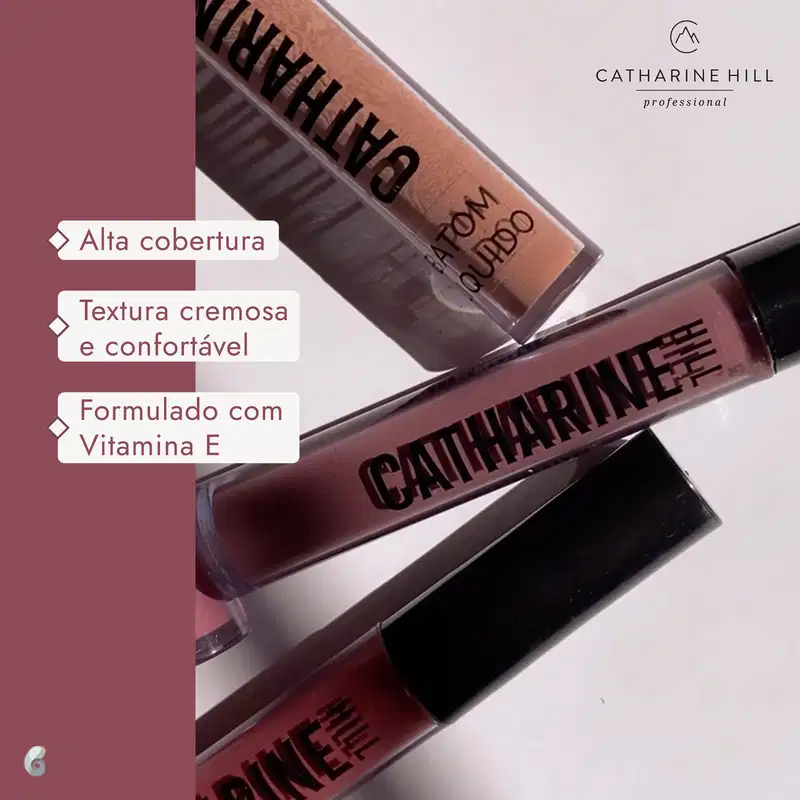 Catharine Hill Atena - Batom Líquido Matte 3,8ml