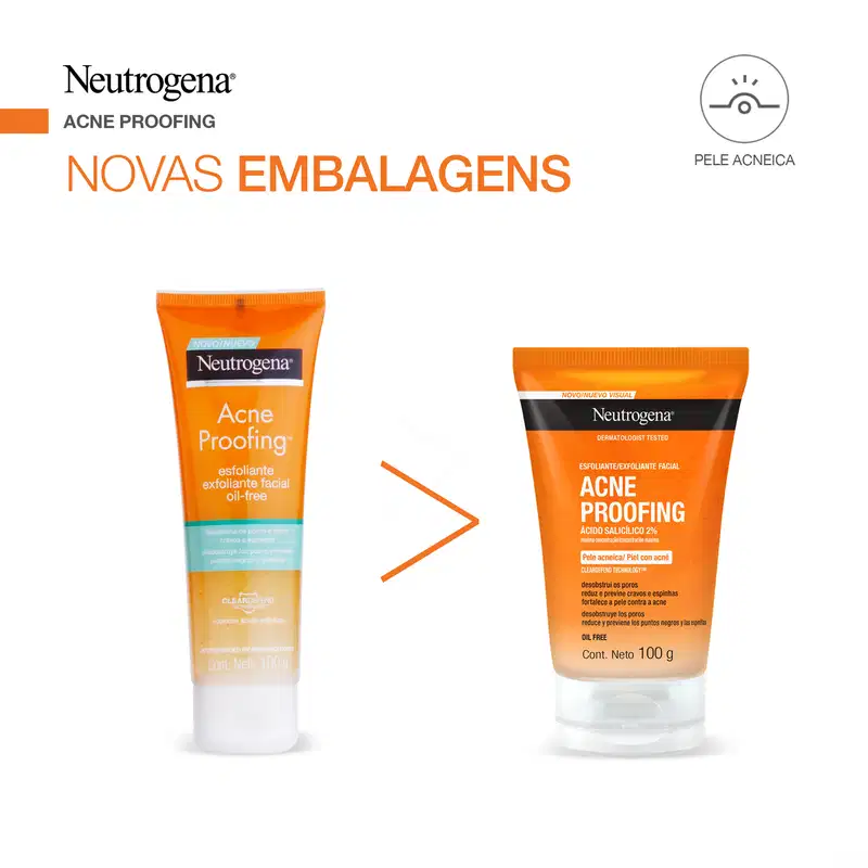 Neutrogena Acne Proofing - Esfoliante Facial 100g