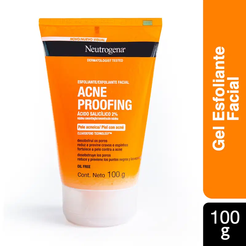 Neutrogena Acne Proofing - Esfoliante Facial 100g