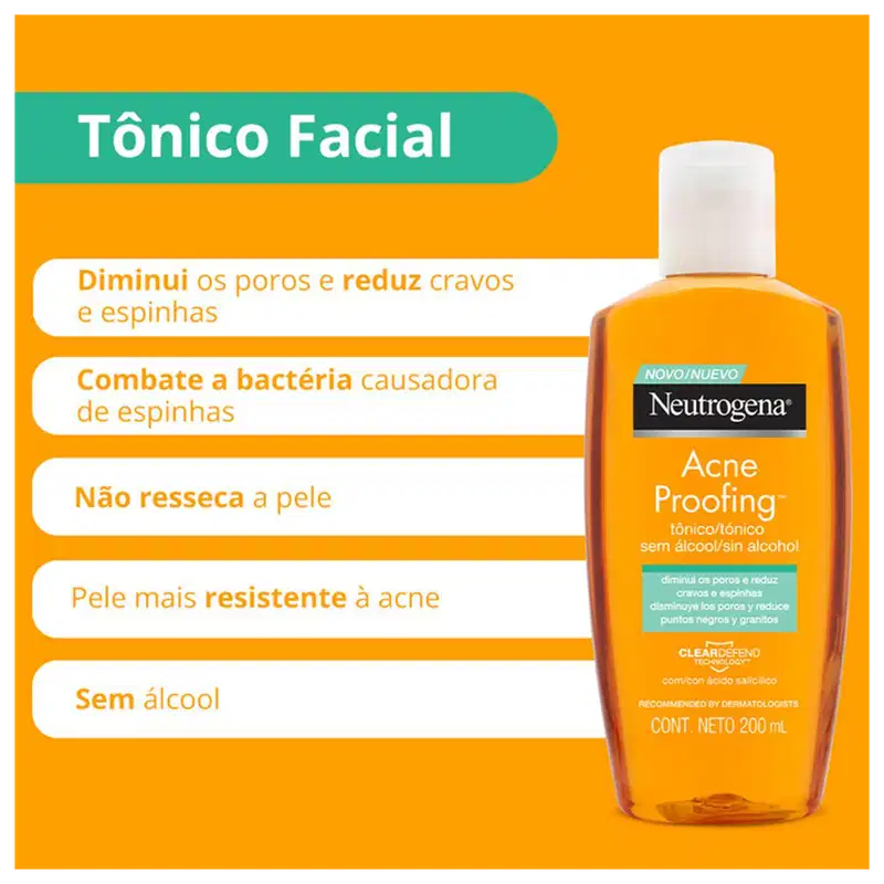 Neutrogena Acne Proofing - Tônico Facial 200ml