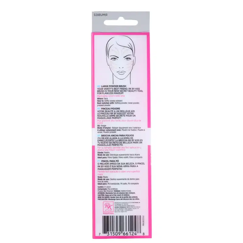 Ruby Kisses Large Powder - Pincel para Pó 32g