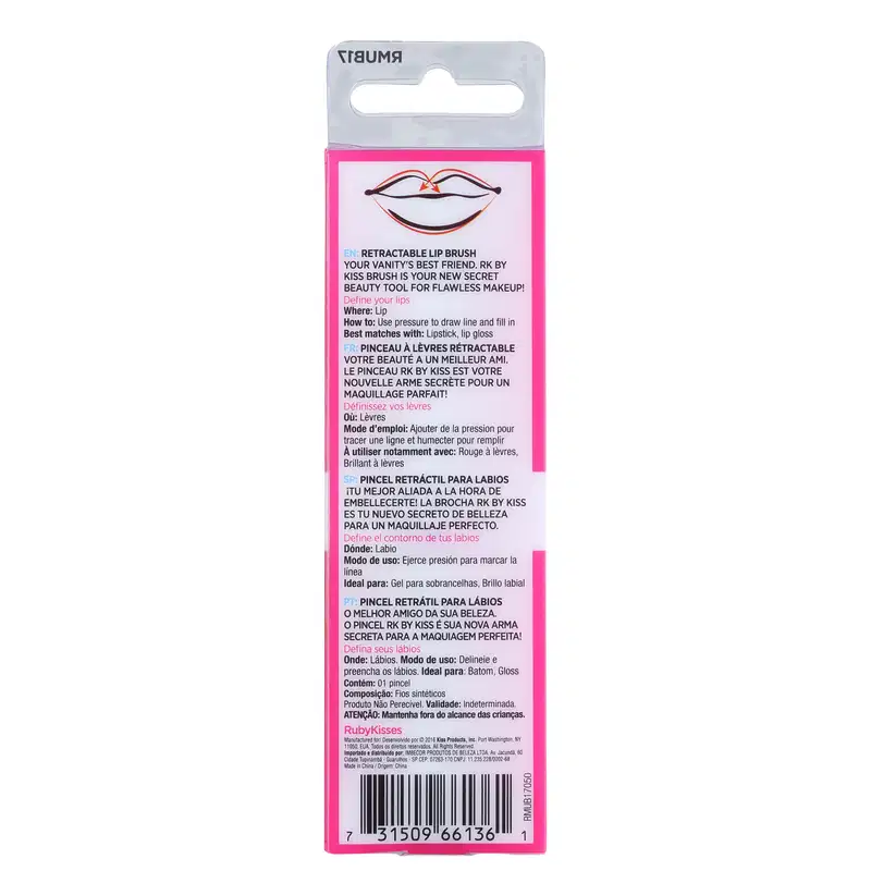 Ruby Kisses Lip - Pincel para Batom 6g