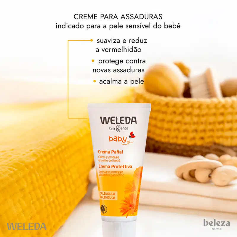 Weleda Baby Calêndula - Creme para Assaduras 75ml