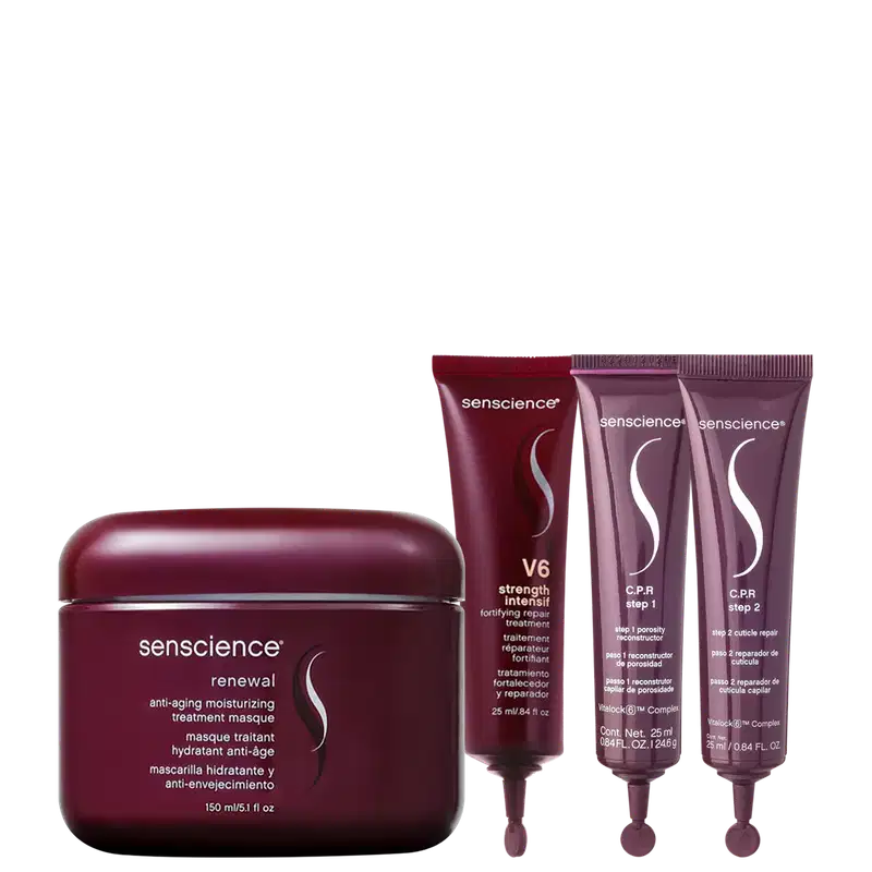 Kit Senscience Cronograma Capilar Intenso (3 Produtos)