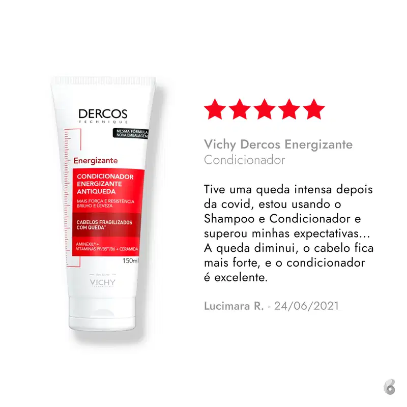 Vichy Dercos Energizante - Condicionador 150ml