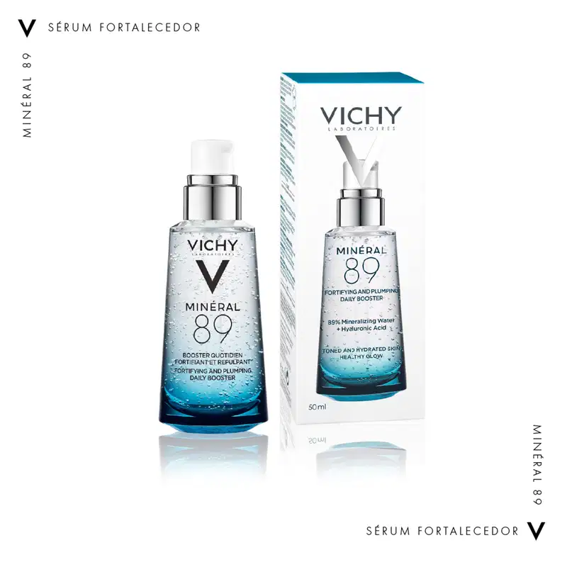 Vichy Minéral 89 - Sérum Fortalecedor Facial Hidratante 50ml