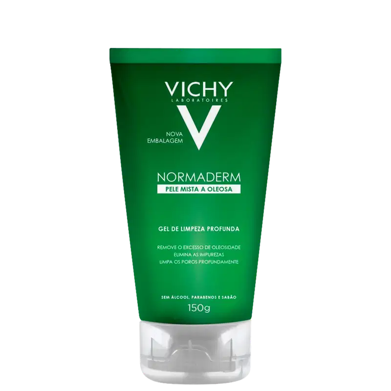 Vichy Normaderm Limpeza Profunda - Gel de Limpeza Facial 150g